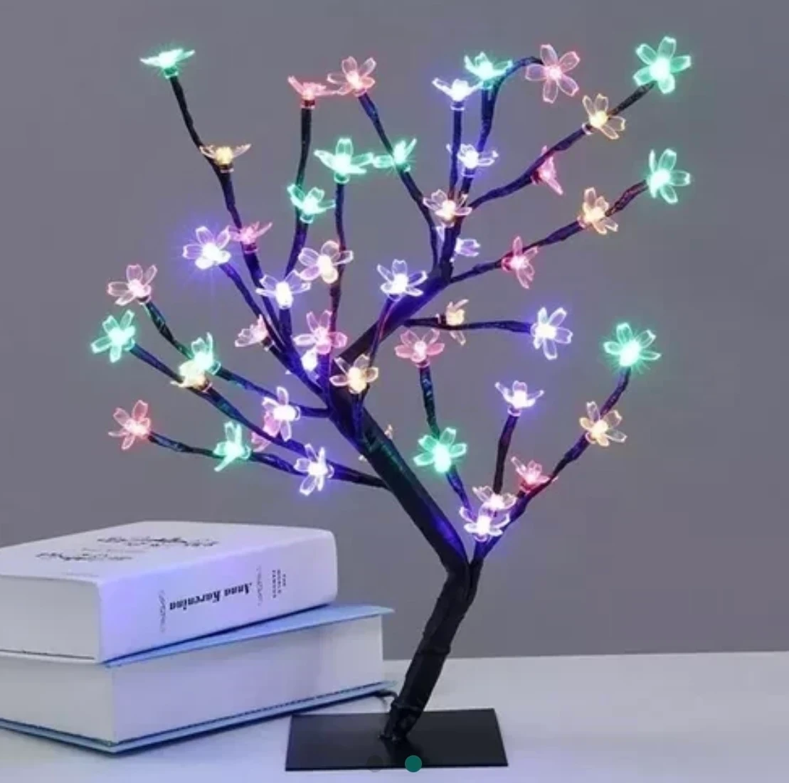 ARBOL NAVIDAD LED COLORES BONSAI 2