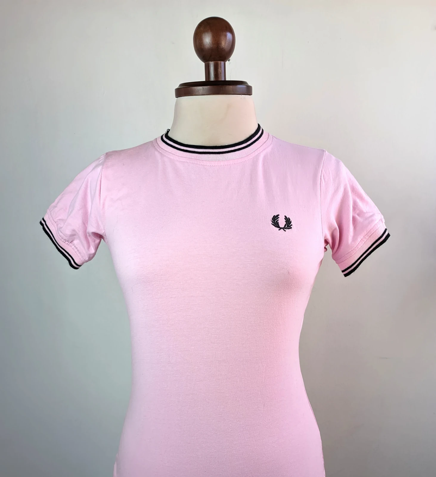 Camiseta algodón rosado  3