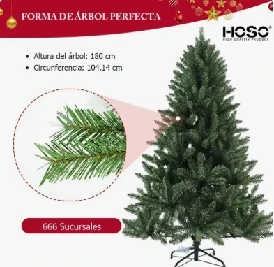 Árbol De Navidad De 1.80 Metro 2