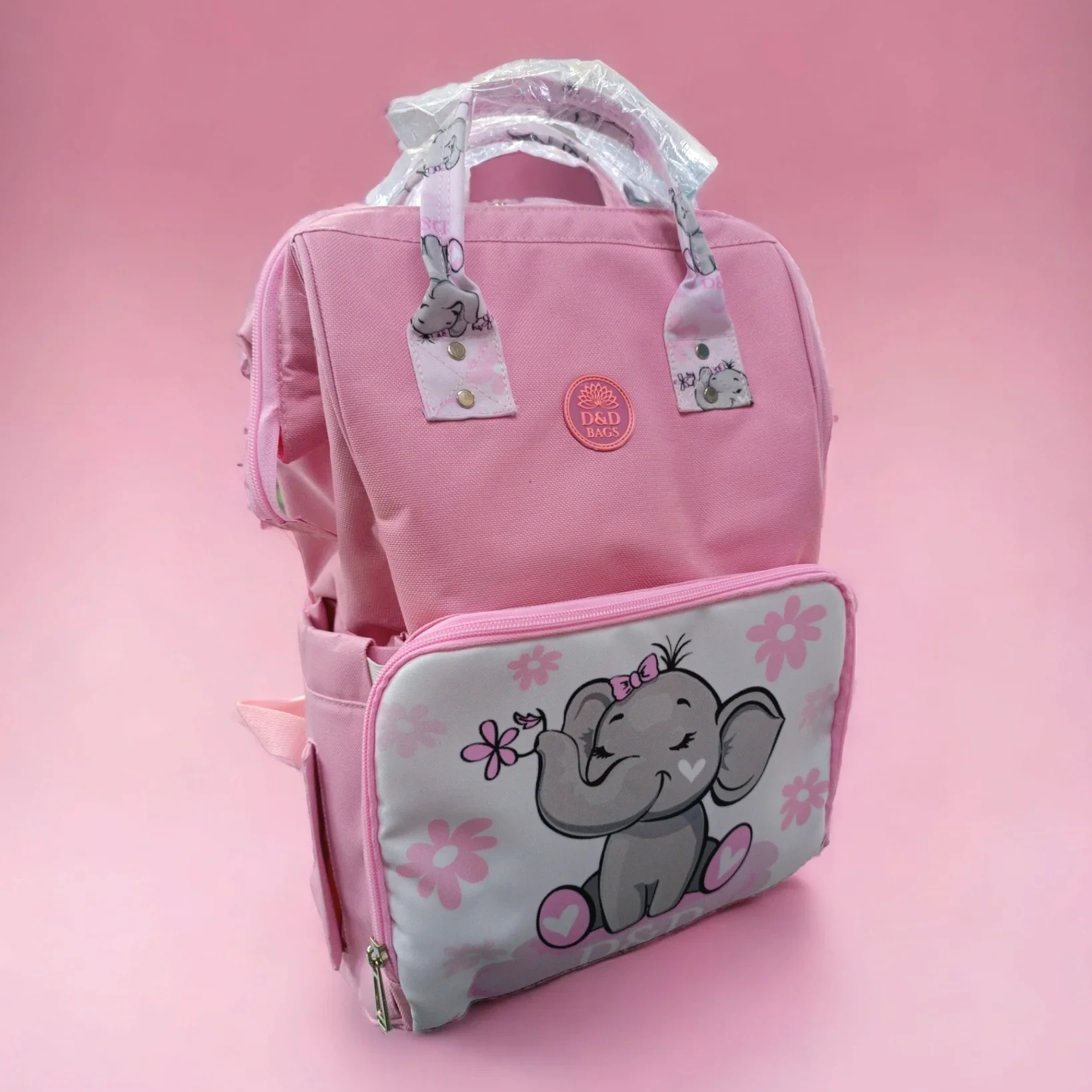 Pañalera morrla elefante niña 