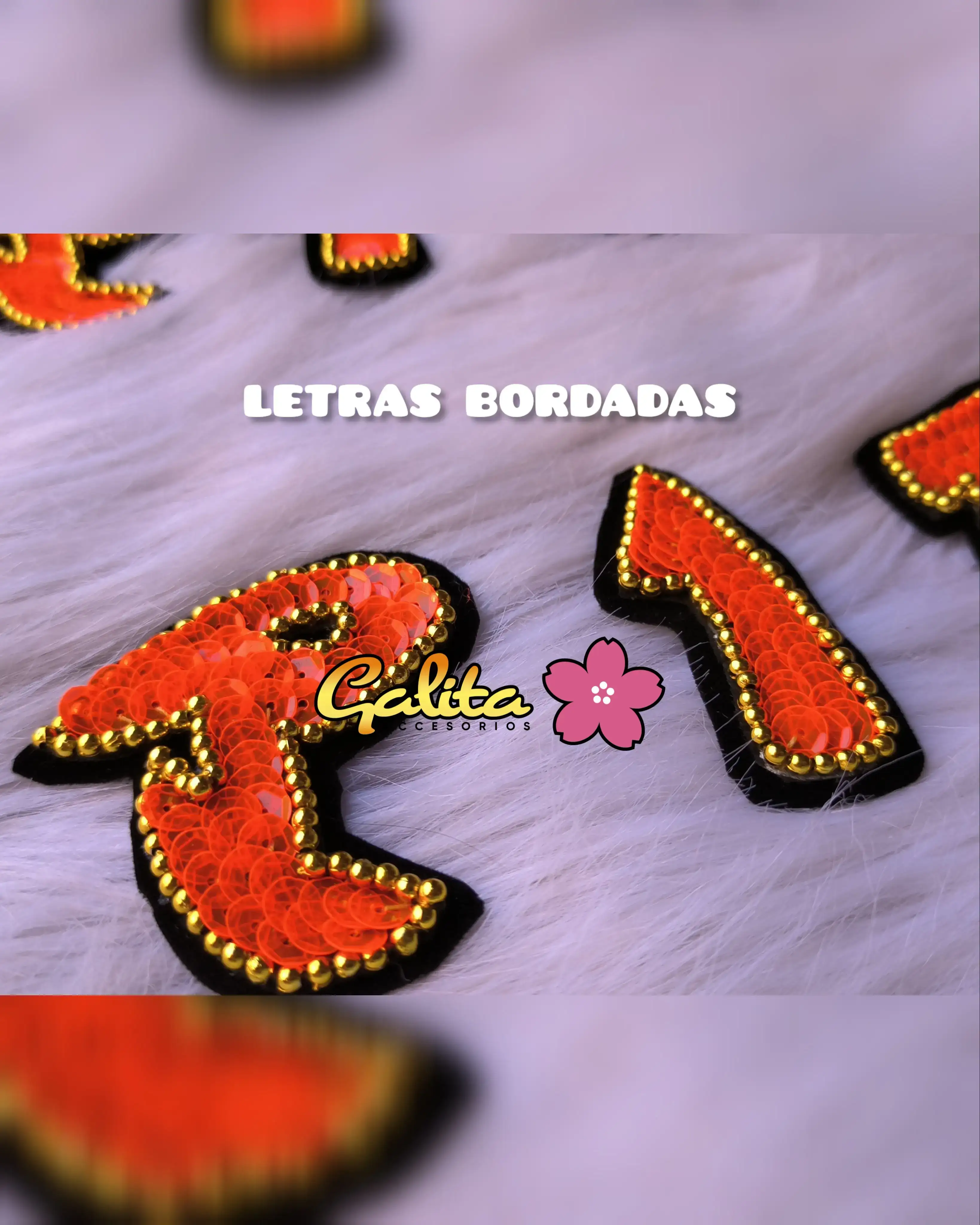 LETRAS BORDADAS - PITONES  2