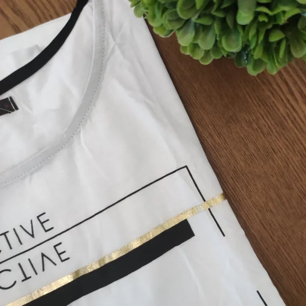 Remera manga corta