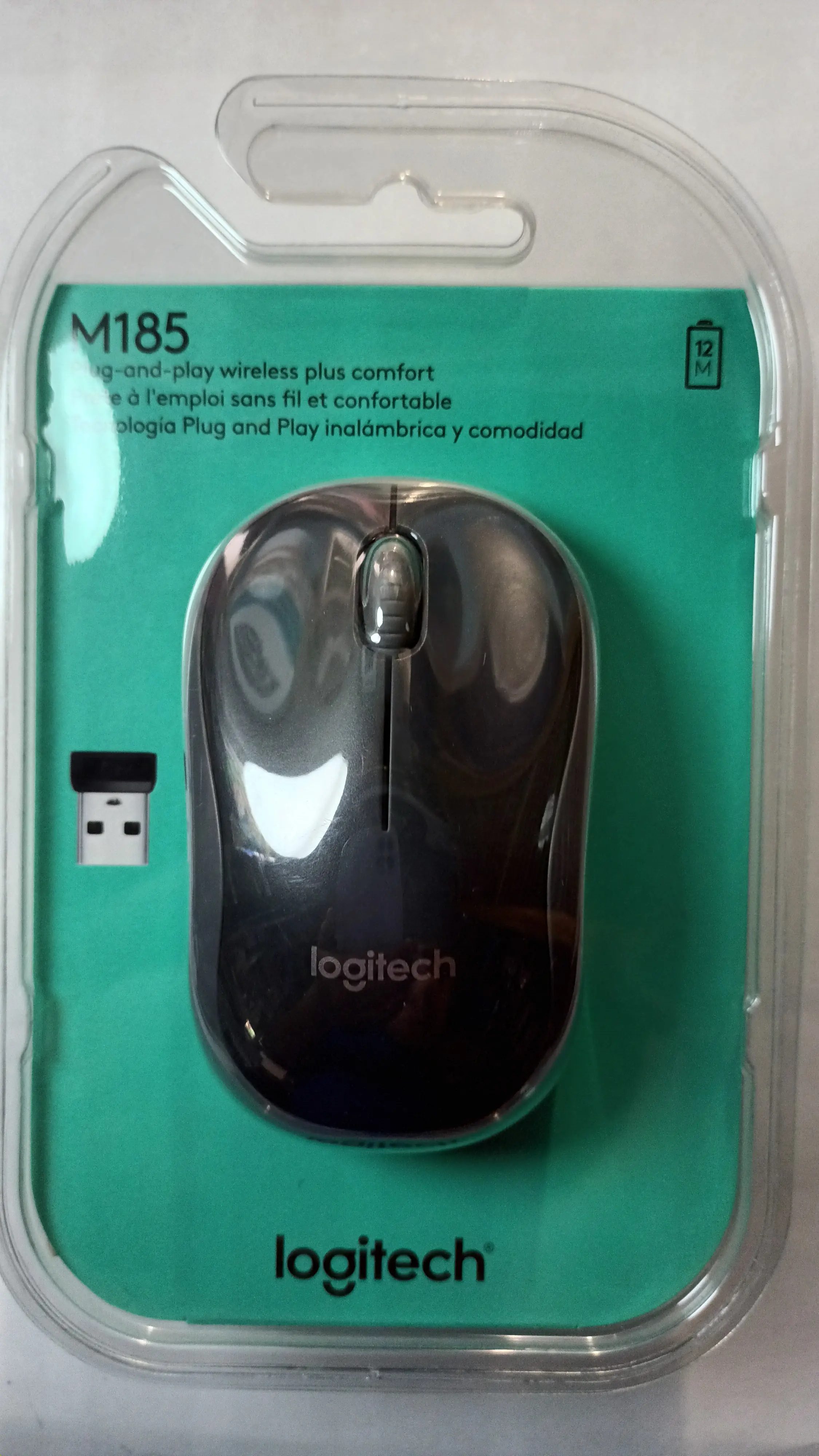 RATON INALAMBRICO M185 LOGITECH