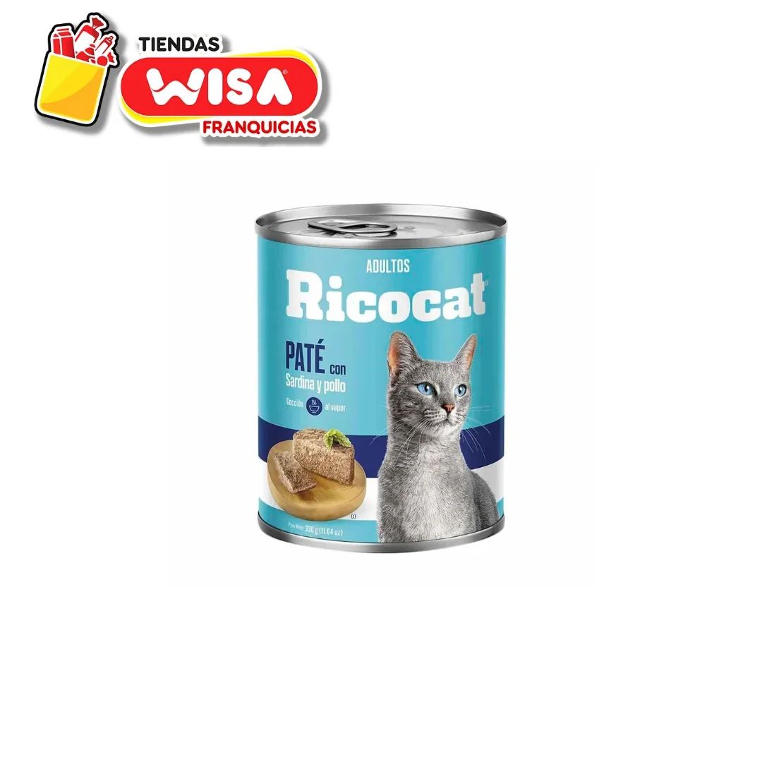 Ricocat Adulto Paté Sardina y Pollo 330 G