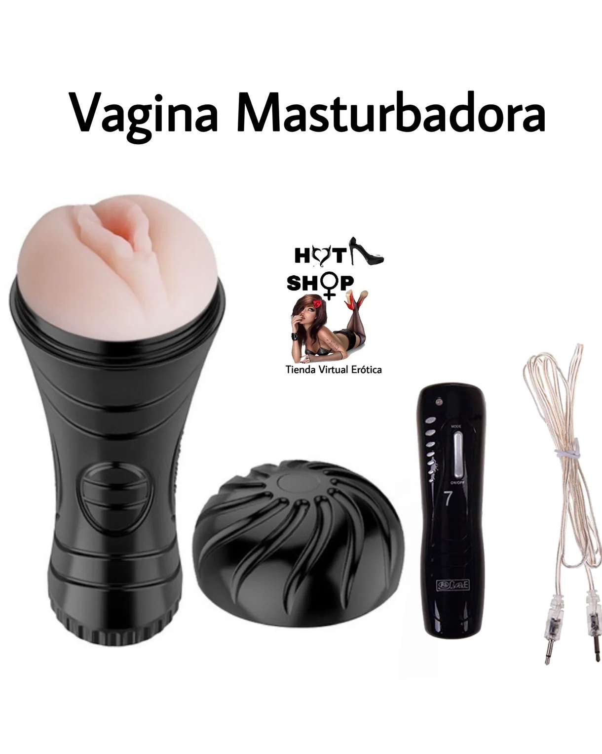 Vagina Masturbadora Linterna Control