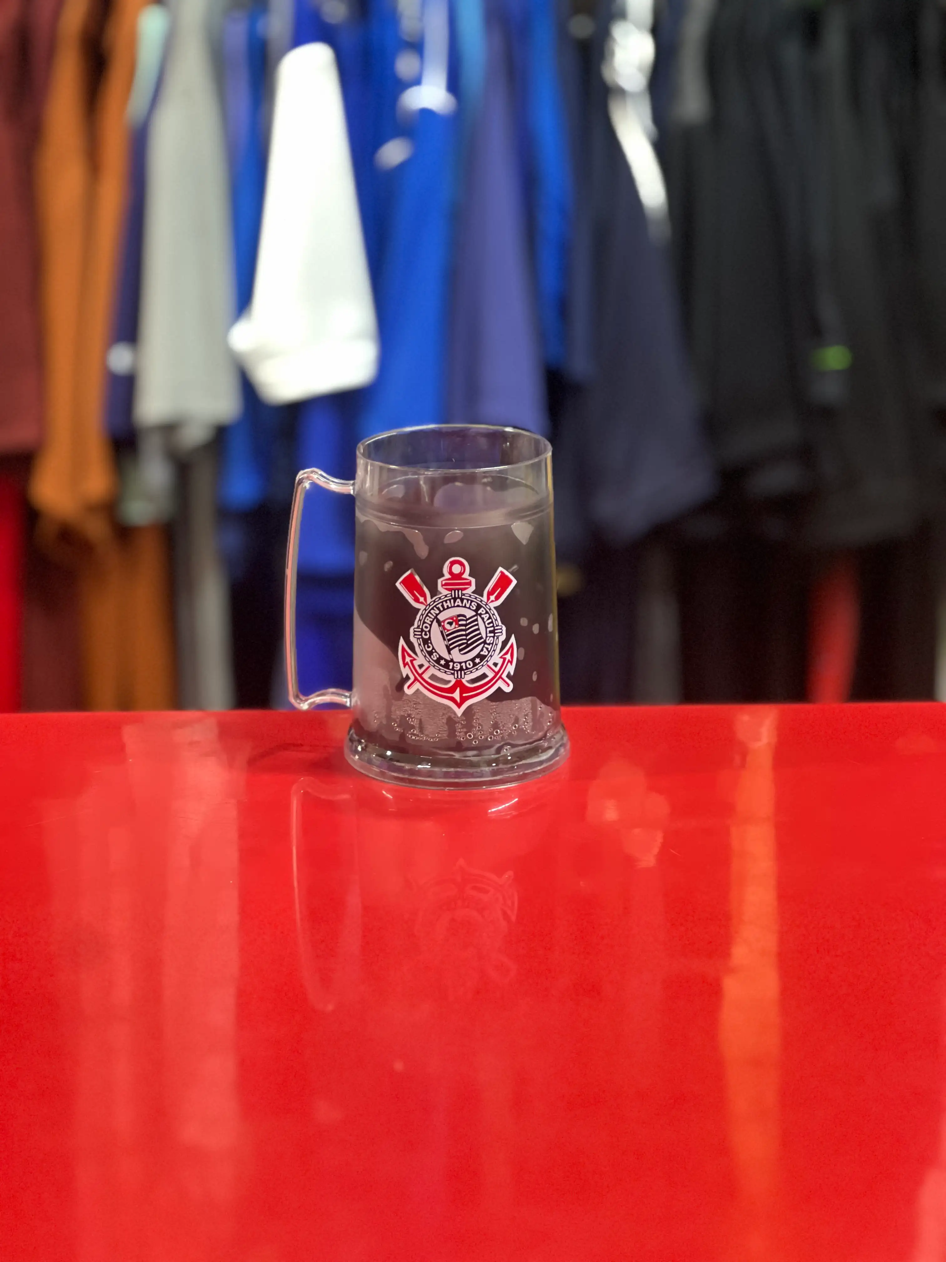 Caneca gel plástico 