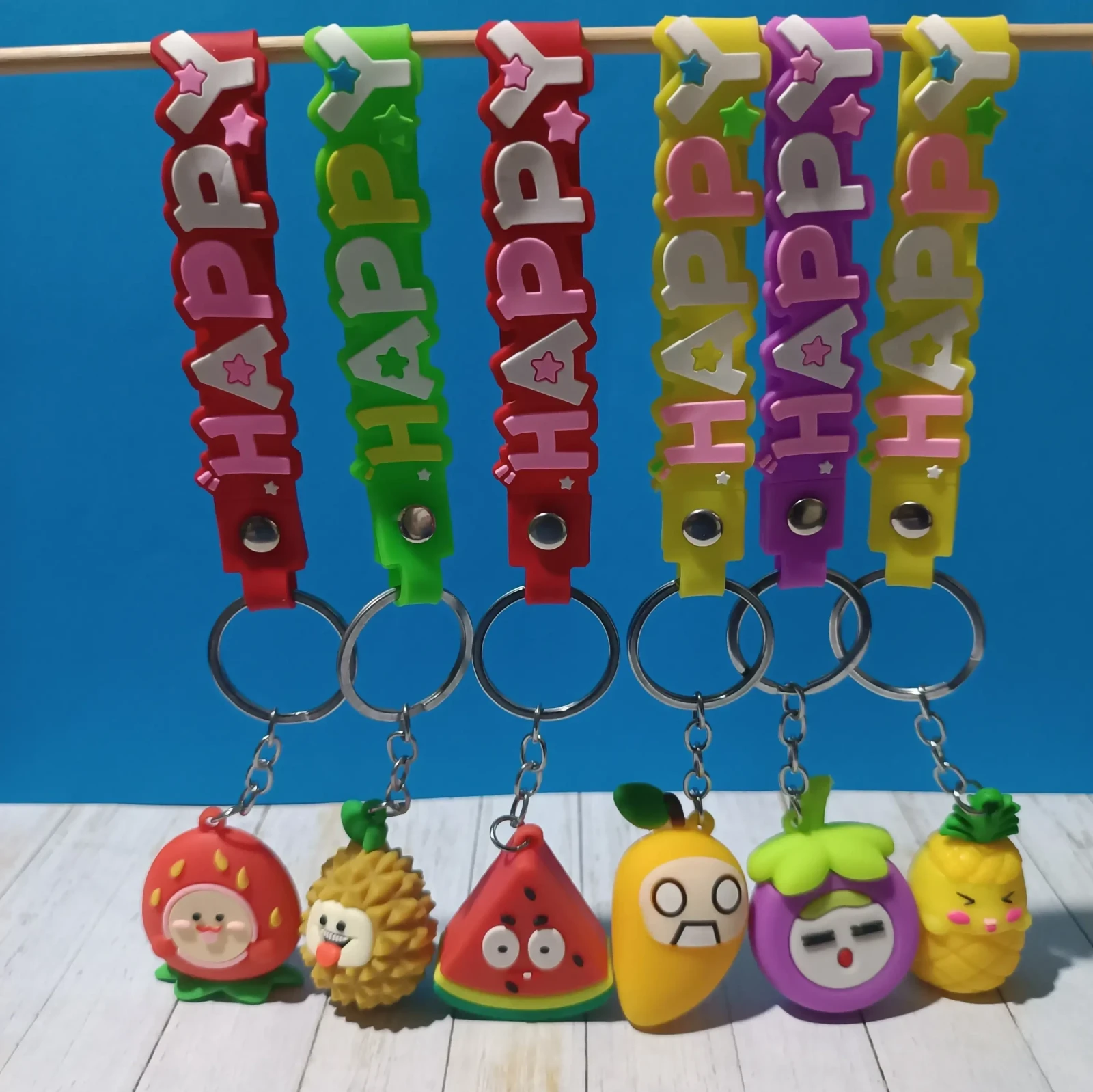 LLAVERO FRUTAS 