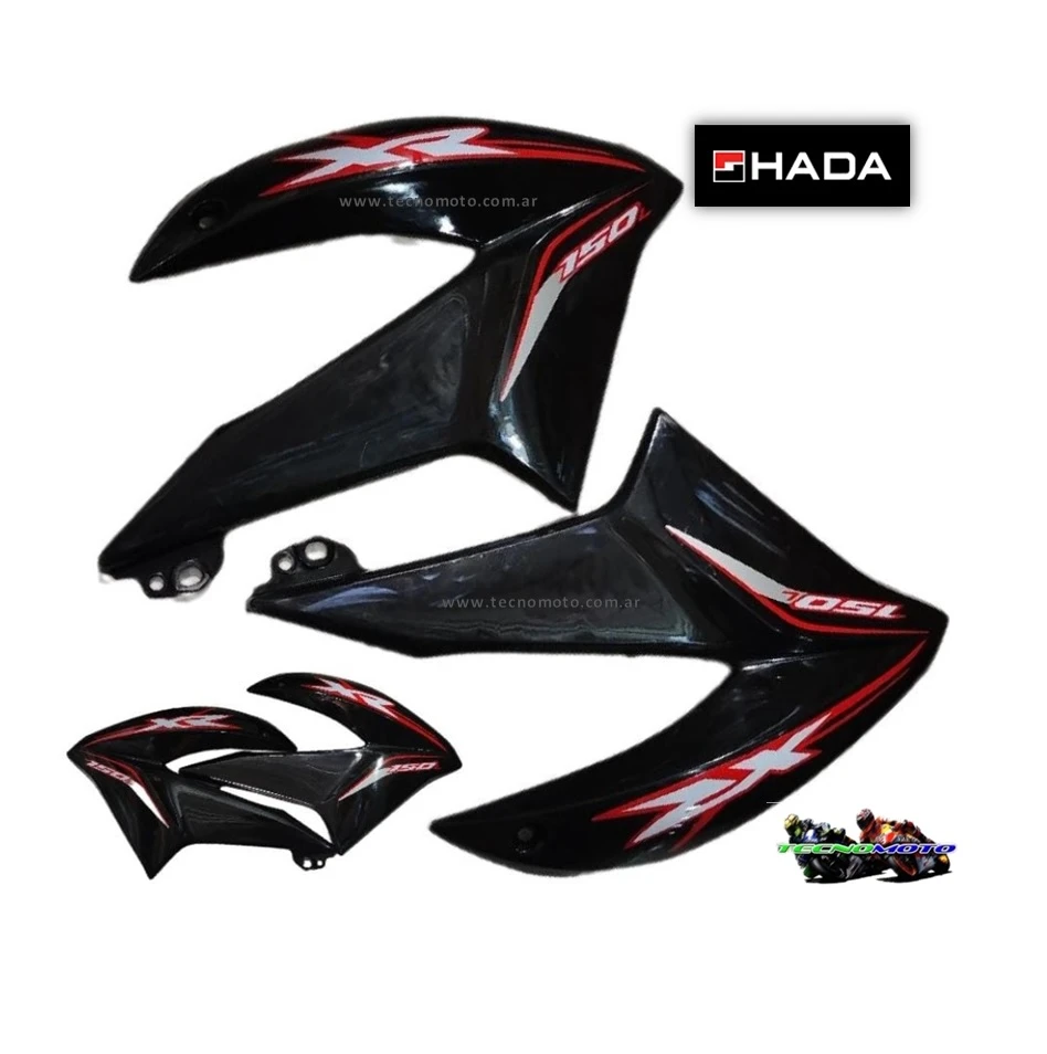 CACHA TANQUE HONDA 150 XR NEGRO -47343