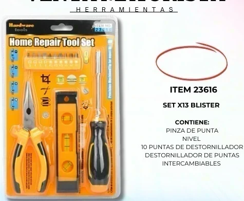 SET BLISTER X13 23616