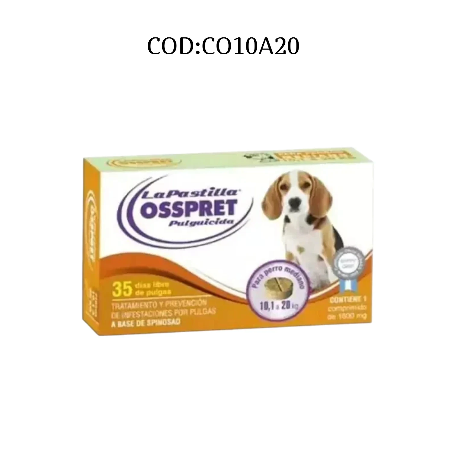 COMPRIMIDO OSSPRET 10A20KG