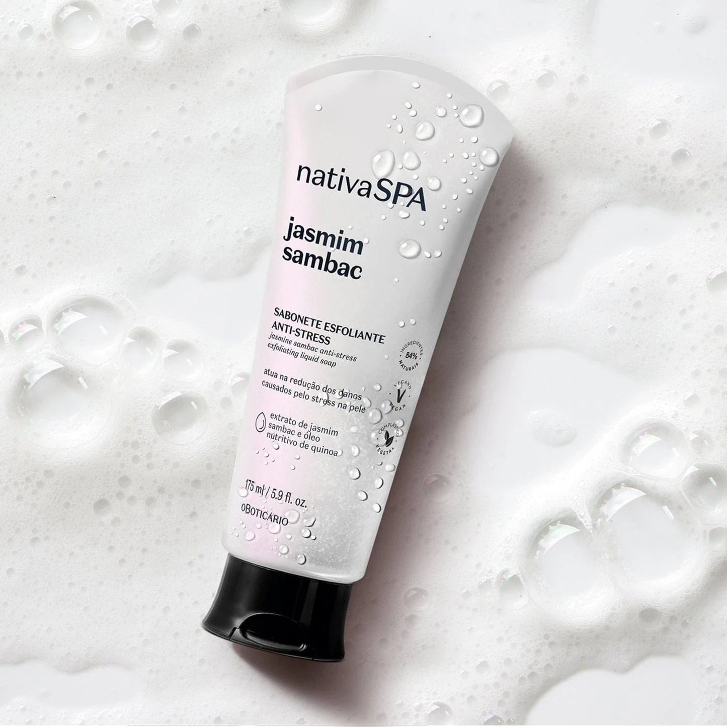Nativa SPA Jabón Líquido Exfoliante Jasmine, 175ml 2