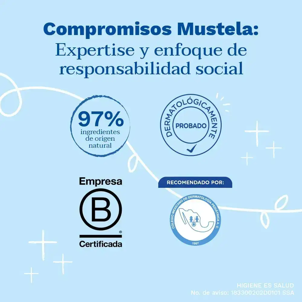 Mustela Hydrabebé, Crema Corporal Hidratante para Bebé o Niño con Piel Normal, 300mL 4