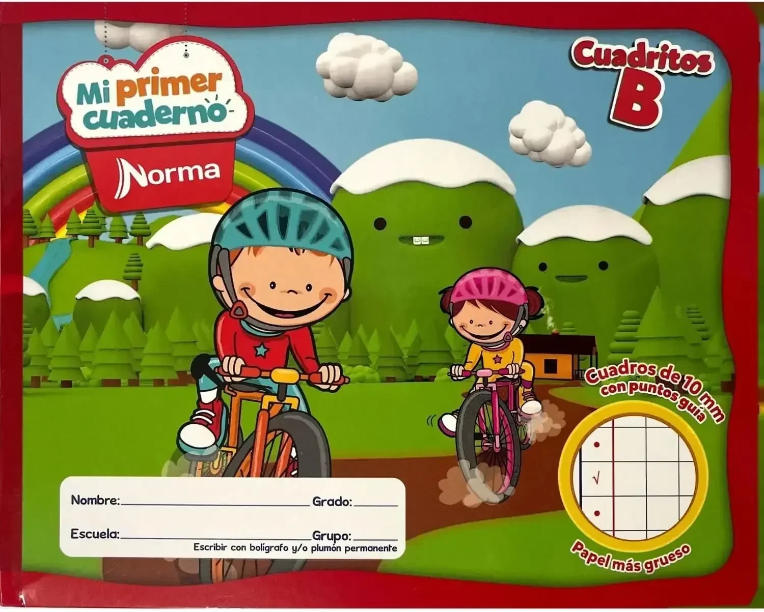 Cuaderno , mi primer cuaderno cuadrito b 72 h 4