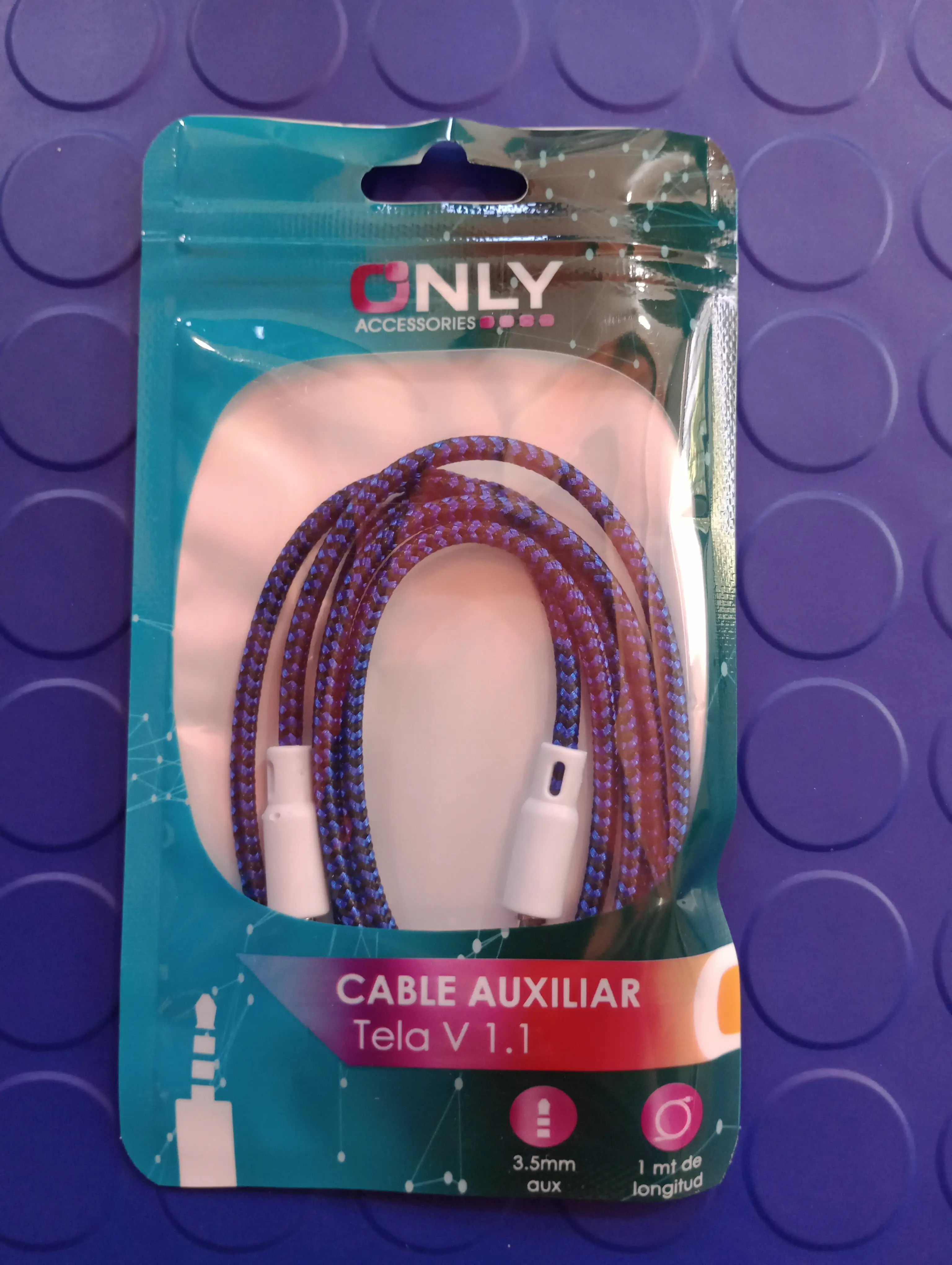 Cable auxiliar ONLY 3.6 mallado