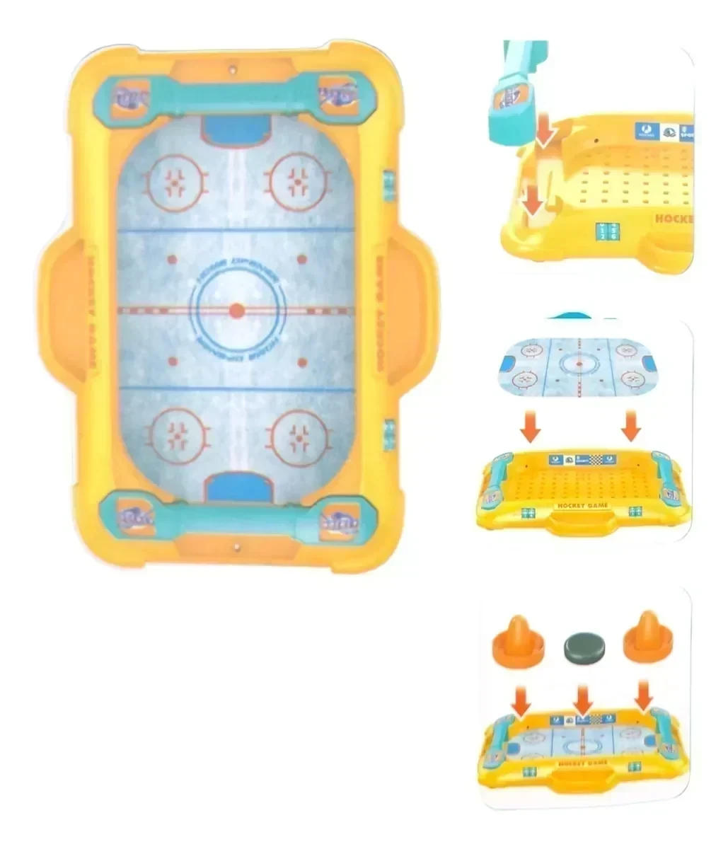 JUEGO TEJO MESA SPACE HOCKEY DE MESA  2