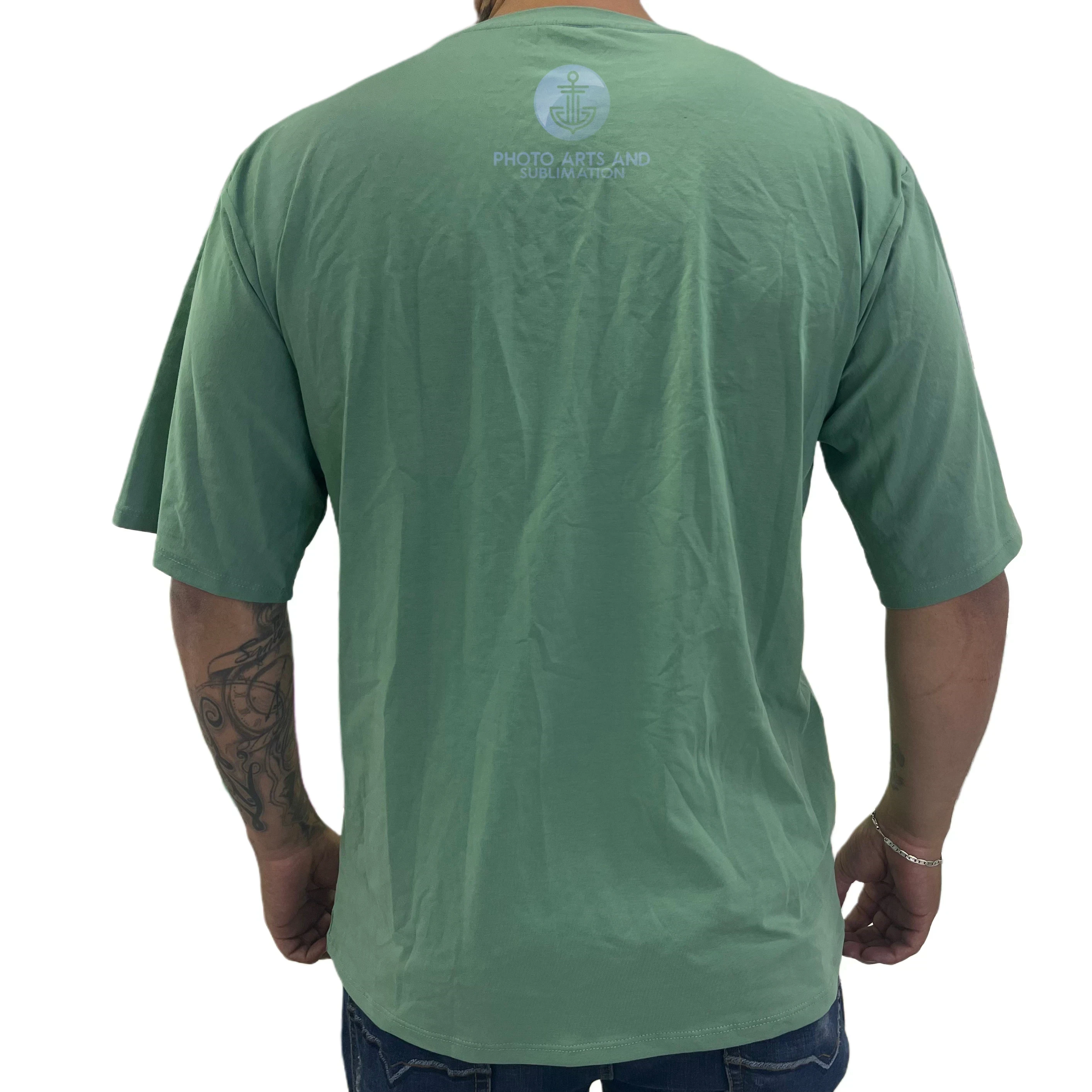 Oversize Seda Fria Verde Oliva  2