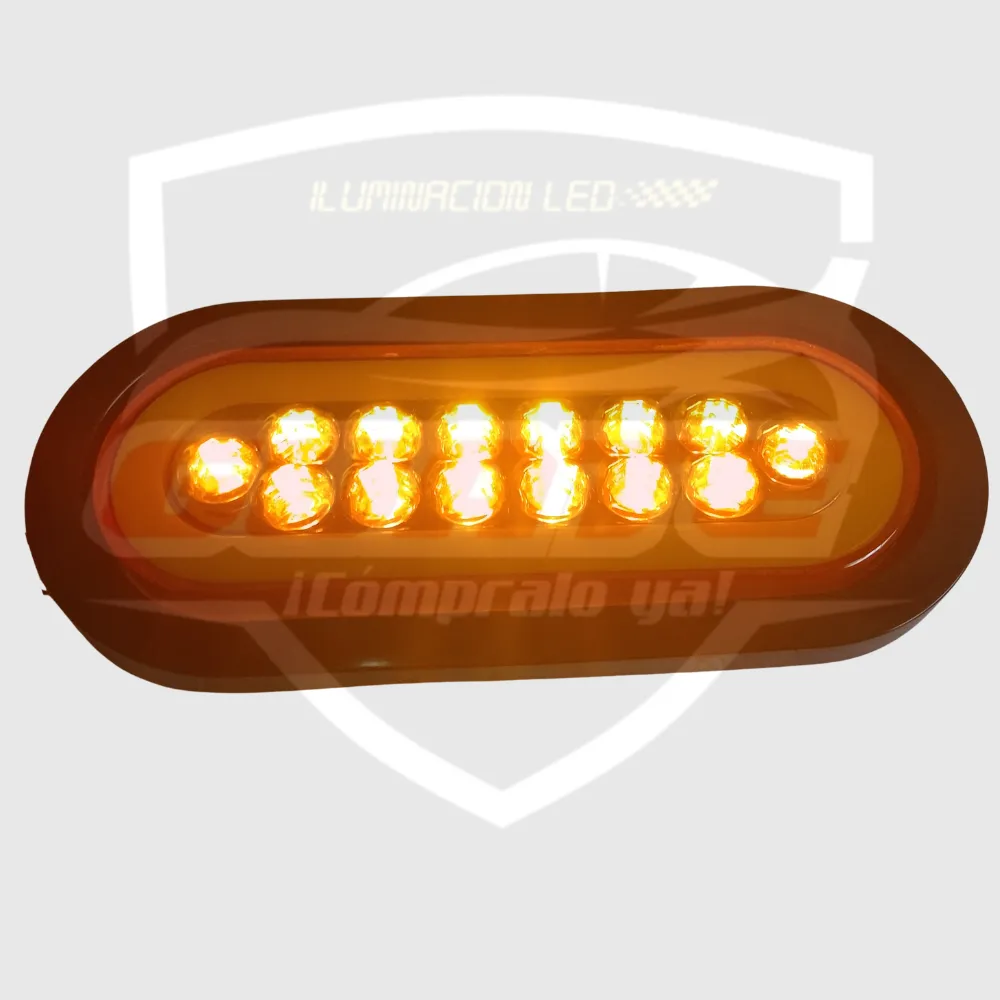LUCES EMPOTRABLES OVALADAS NEON ORILLA DE HULE  4