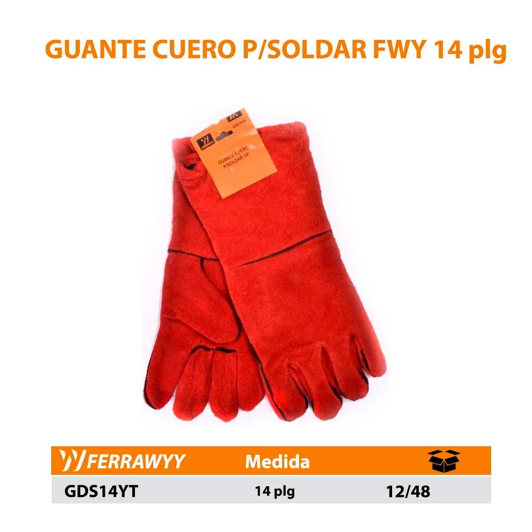 GUANTE CUERO P/SOLDAR FWY 14" 
