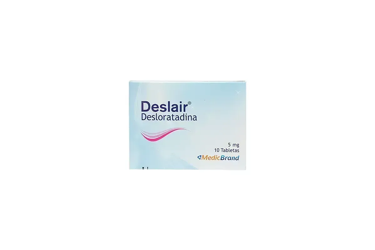 DESLAIR 5 MG X 10 TBL