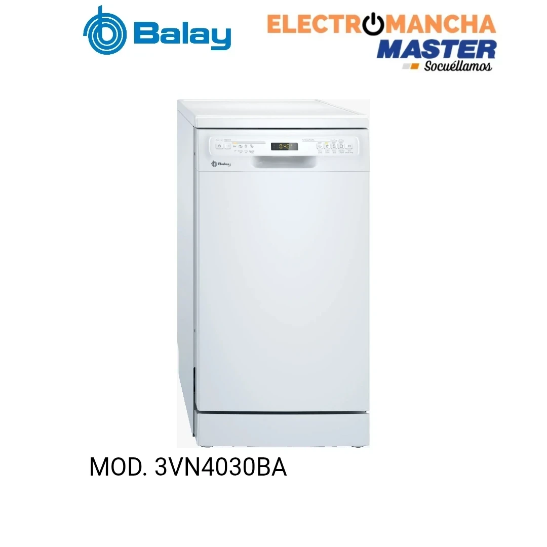 LAVAVAJILLAS BALAY 3VN4030BA 45 CM. BLANCO CLASE E