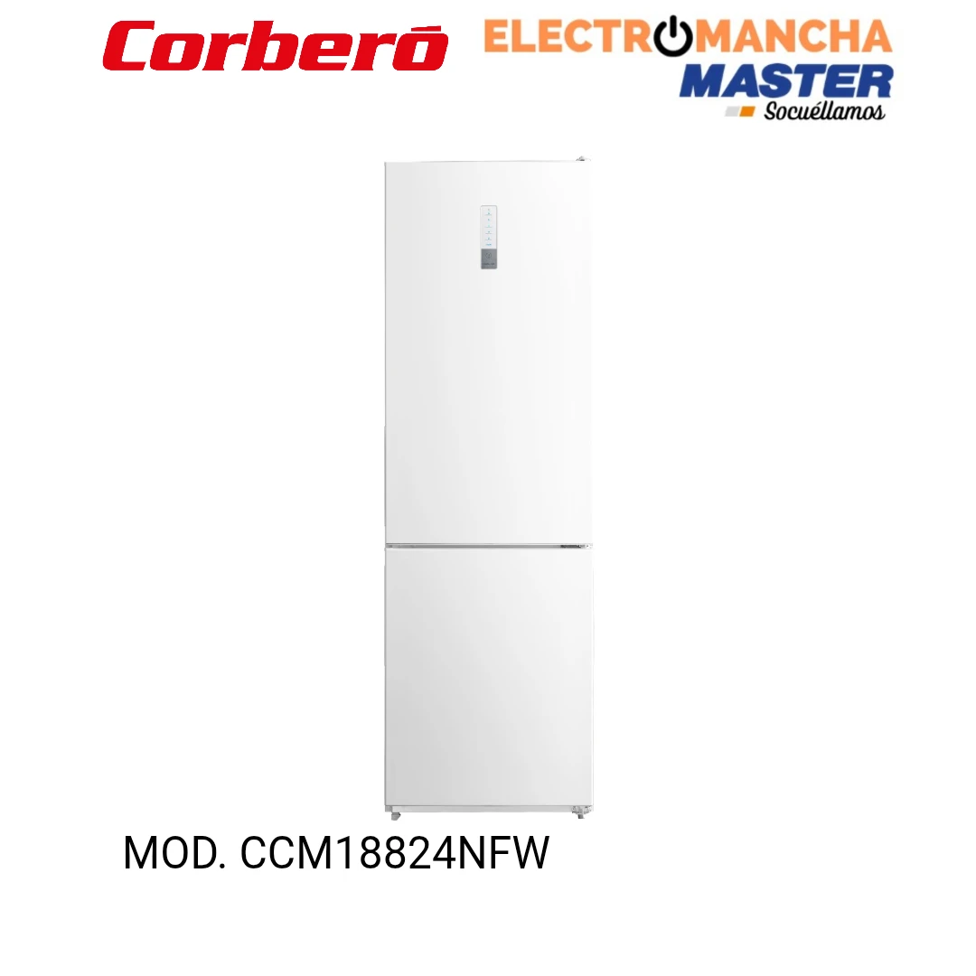 FRIGO COMBI CORBERO CCM18824NFW 1,88*60 NF CLASE E