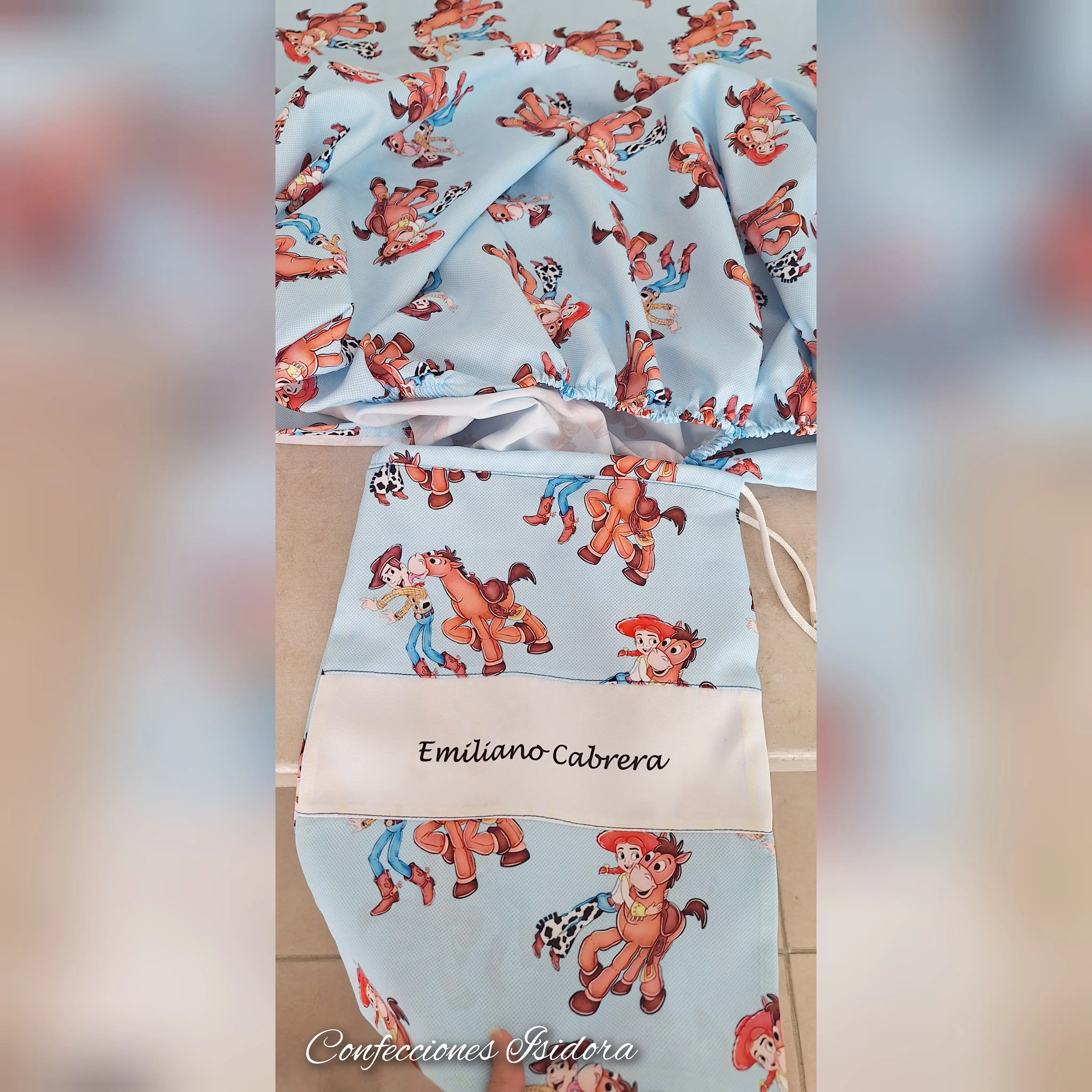 Juego de sábanas caballo