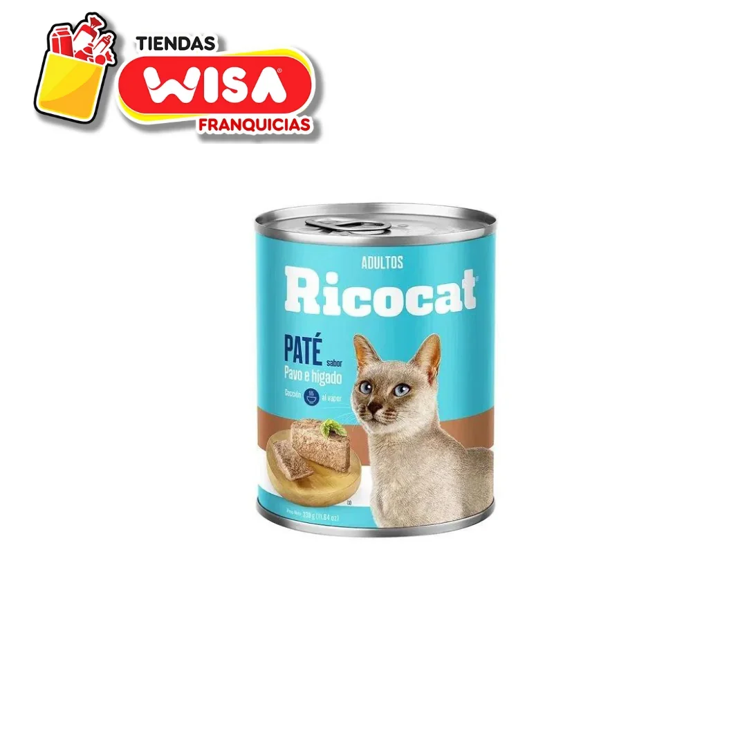 Ricocat Adulto Paté Pavo e Higado 330 G