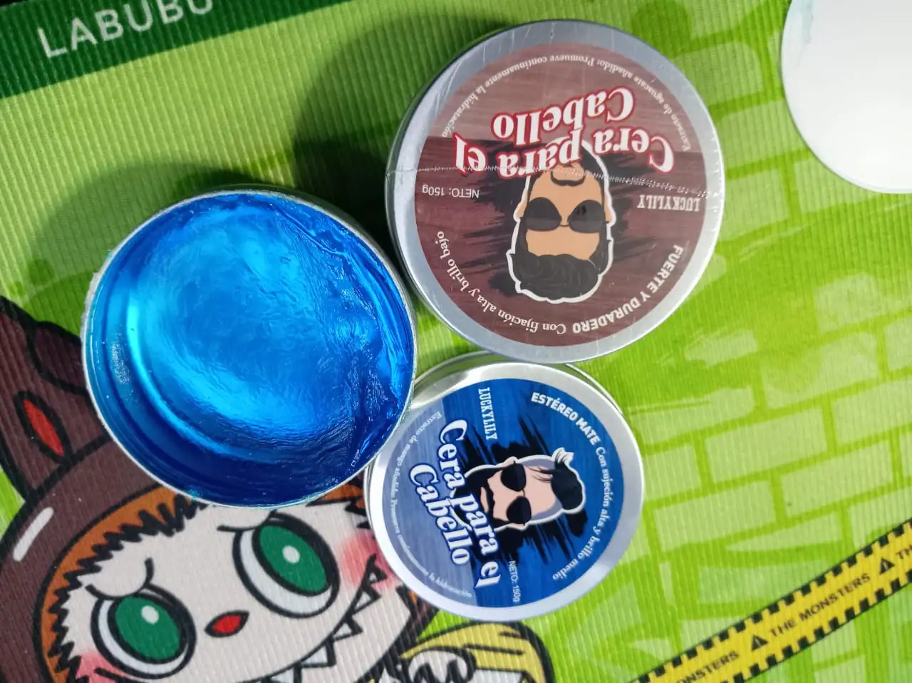 cera para el cabello