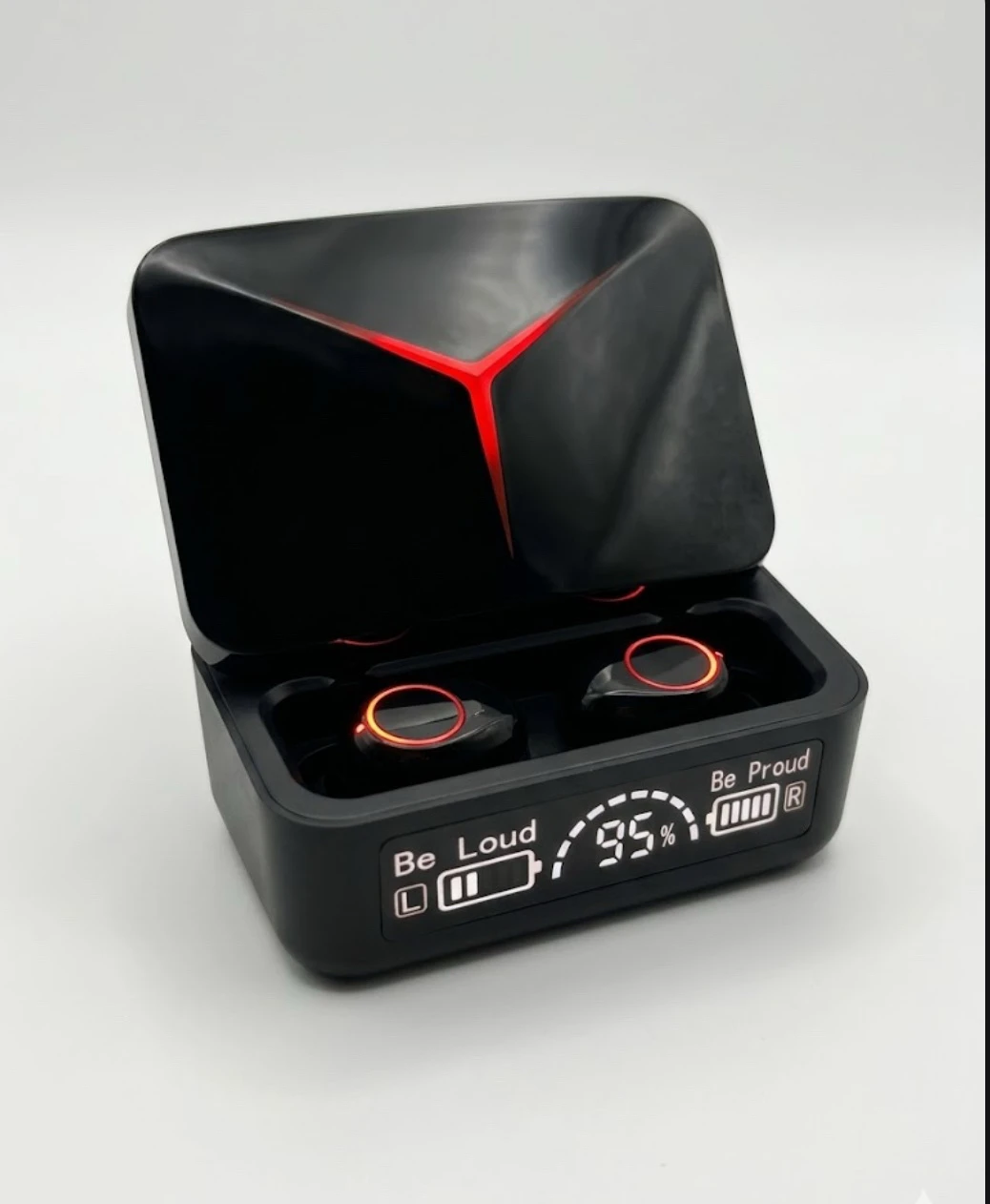Audífonos Gaming Bluetooth 5.4 Buytiti ST-W131 - Estuche LED 800mAh 7