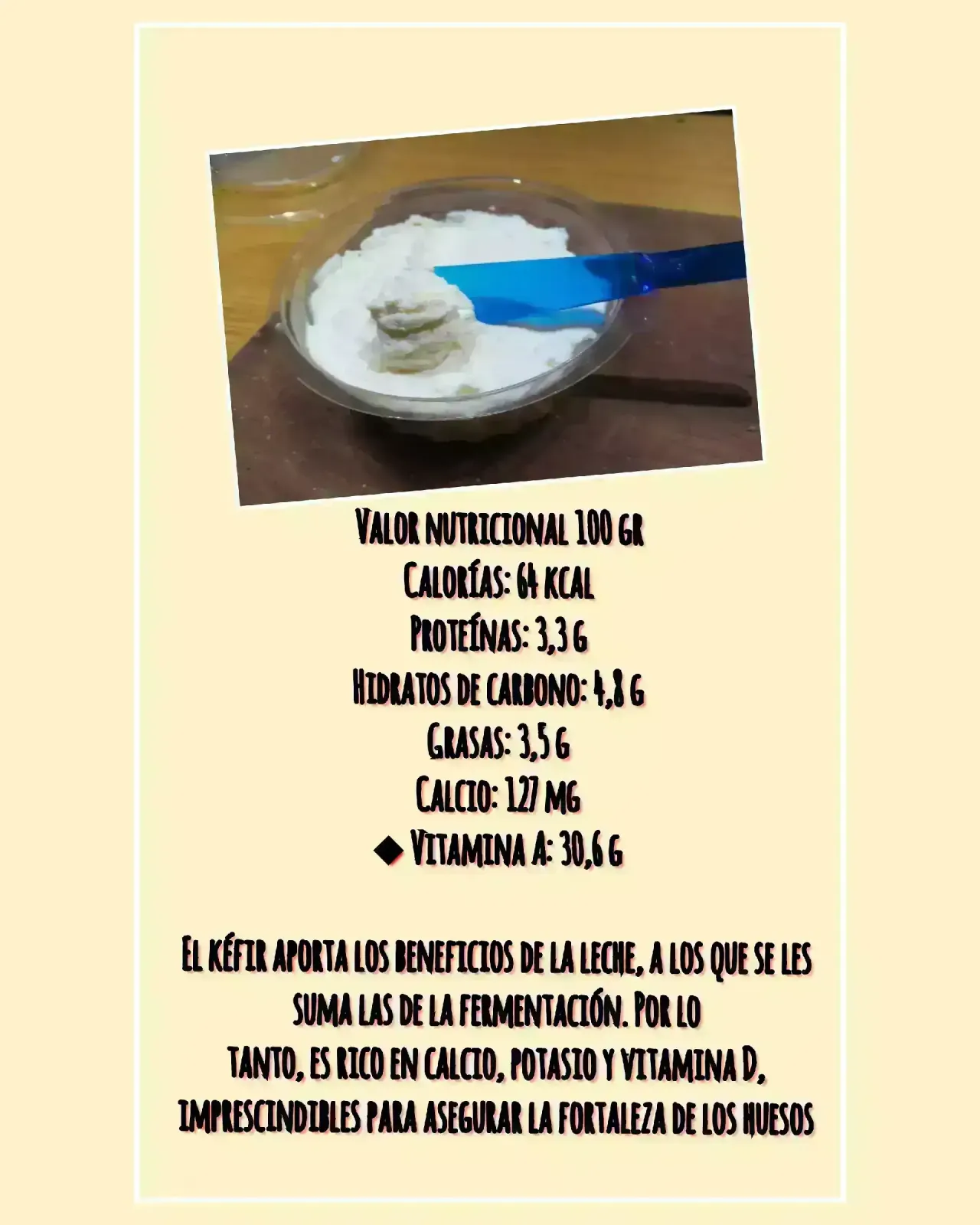 Queso 🧀 untable de kéfir de leche 🥛x 200g 2