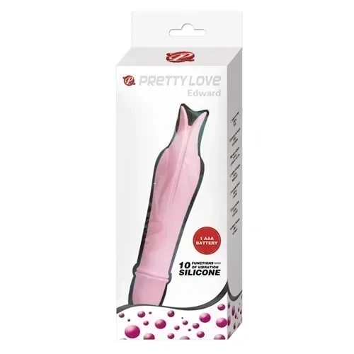 Vibrador Edward Silicona 10 Funciones 14X5cm X 3Cm 2