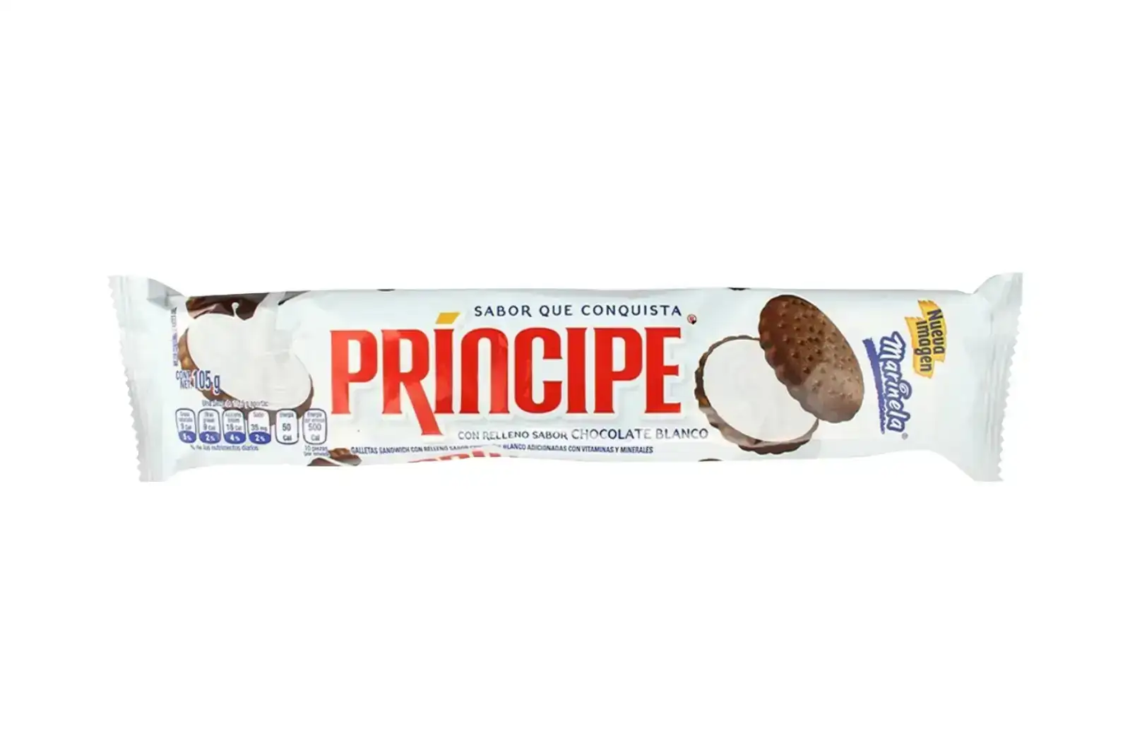 Galleta Principe 85g Chocolate Blanco