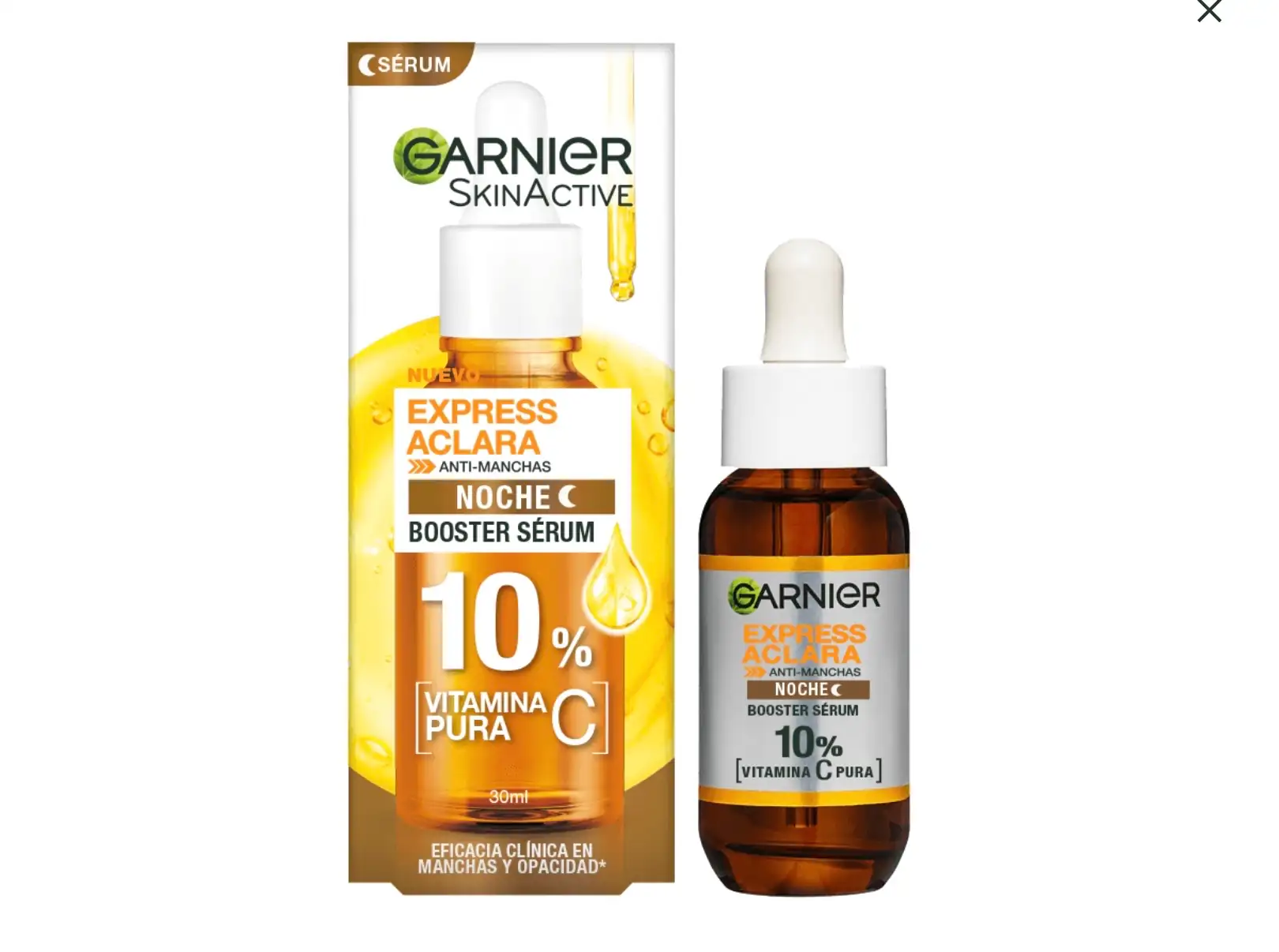 Serum Noche Antimanchas con 10% Vitamina C Pura