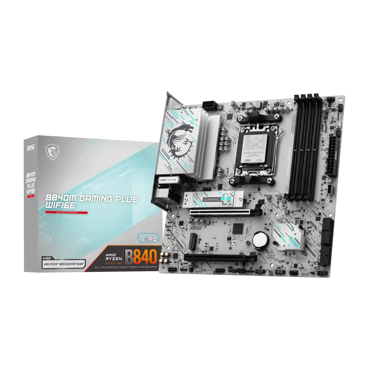 MSI B840M GAMING PLUS WIFI6E 