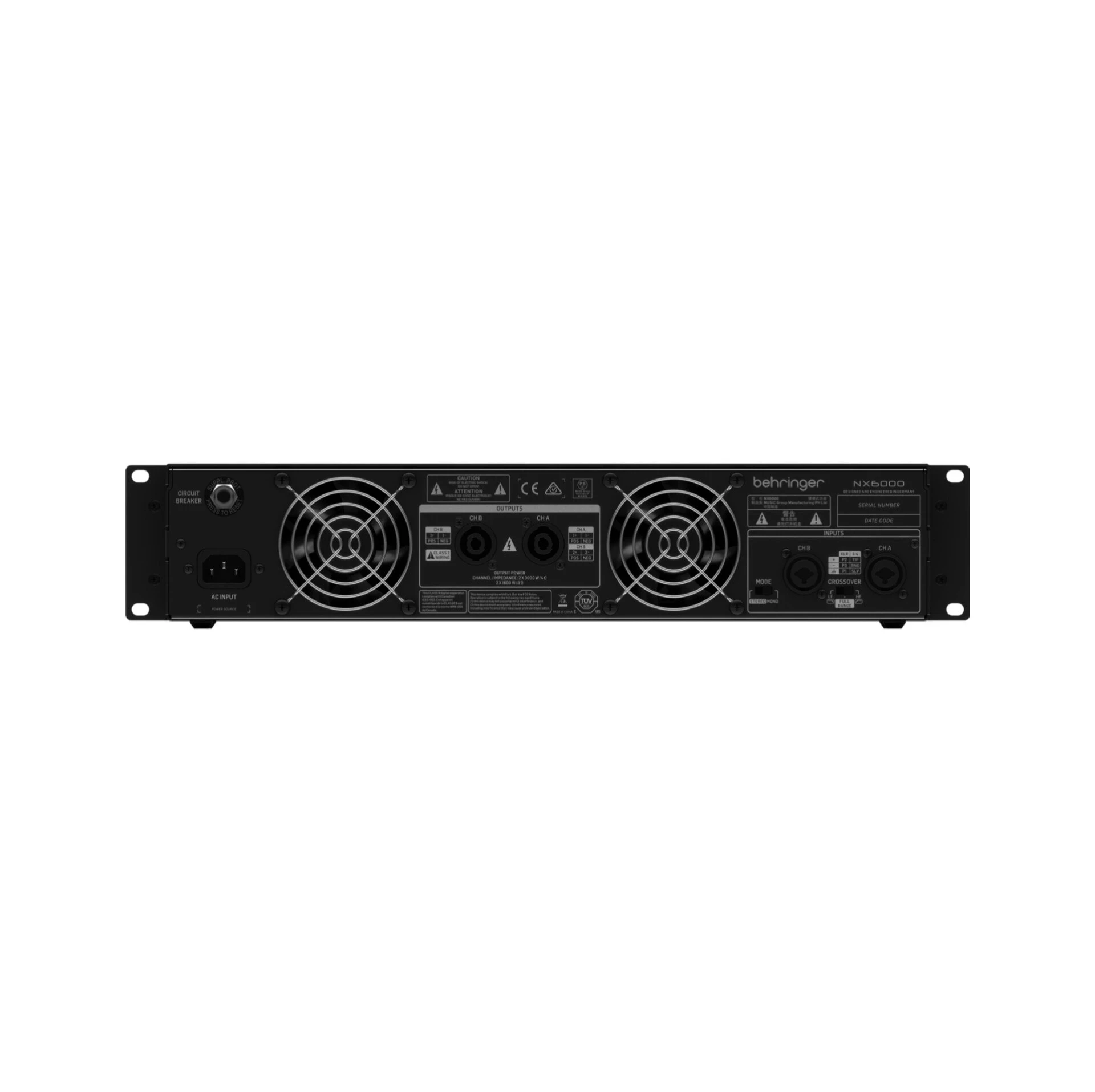 NX6000 BEHRINGER 4