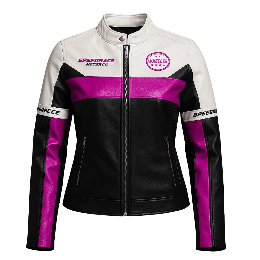 Chaqueta Dama motera 2