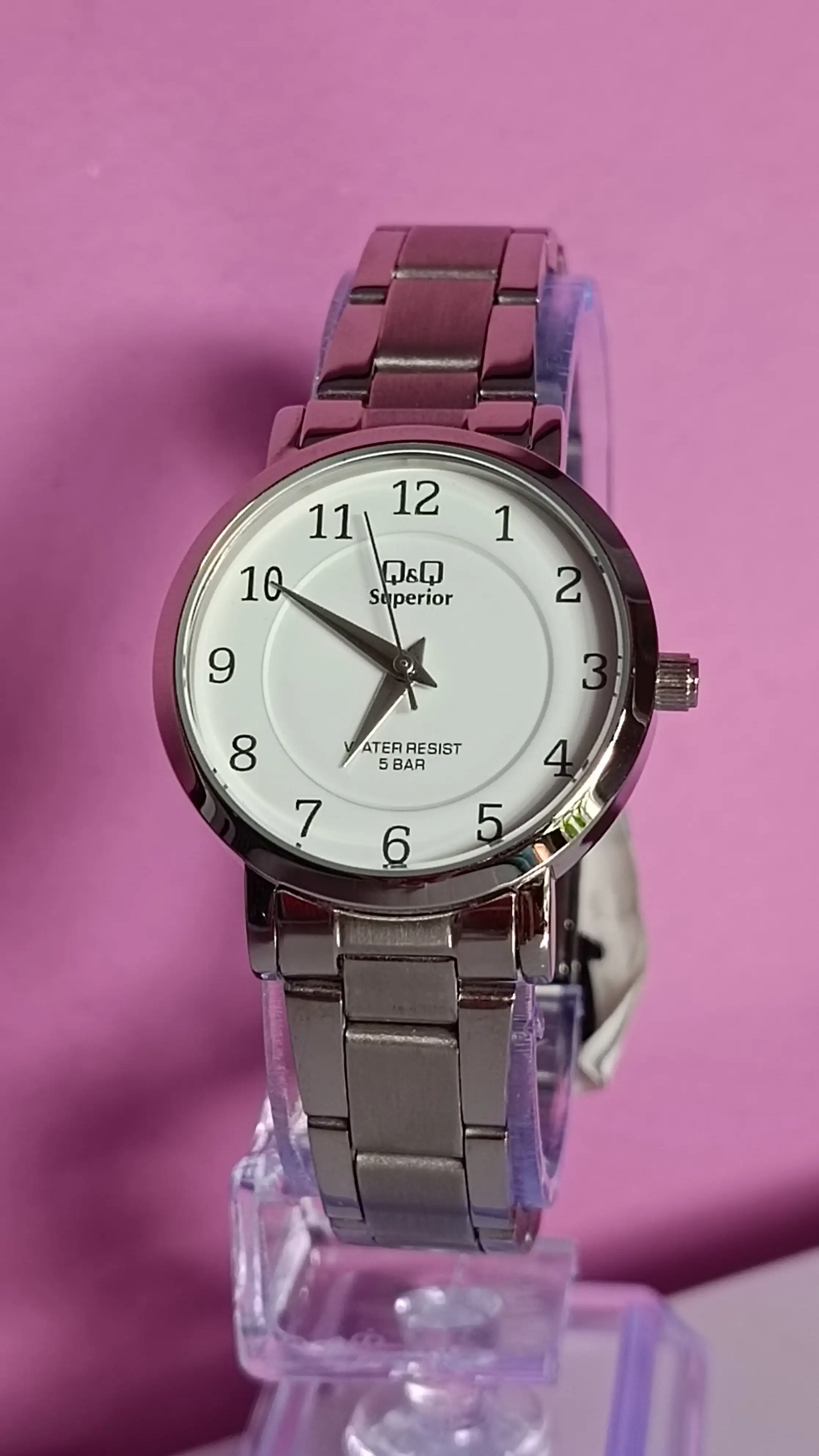 RELOJ DAMA ACERO PLATEADO