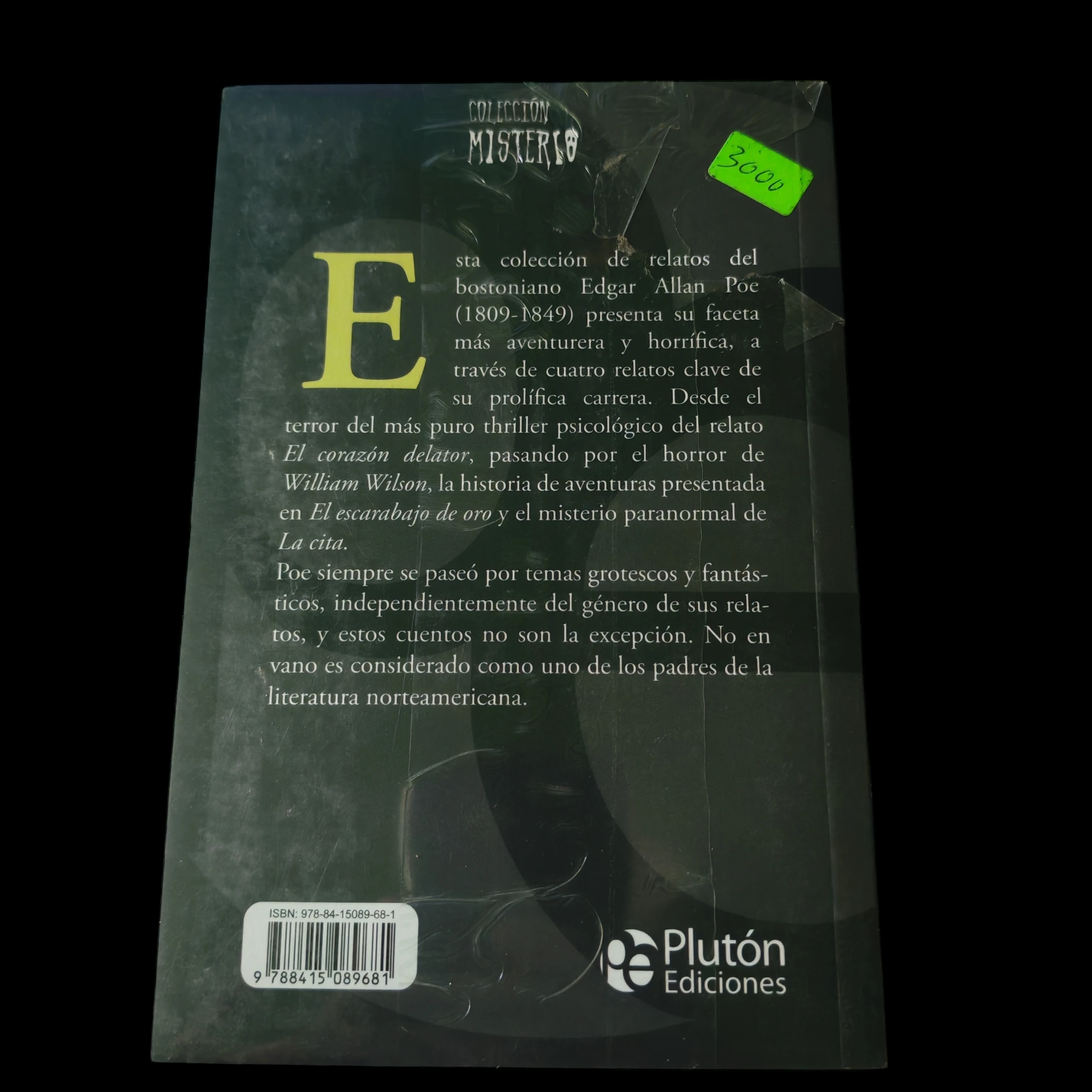 El corazón delator y otros relatos, Edgar Allan Poe, nuevo  2