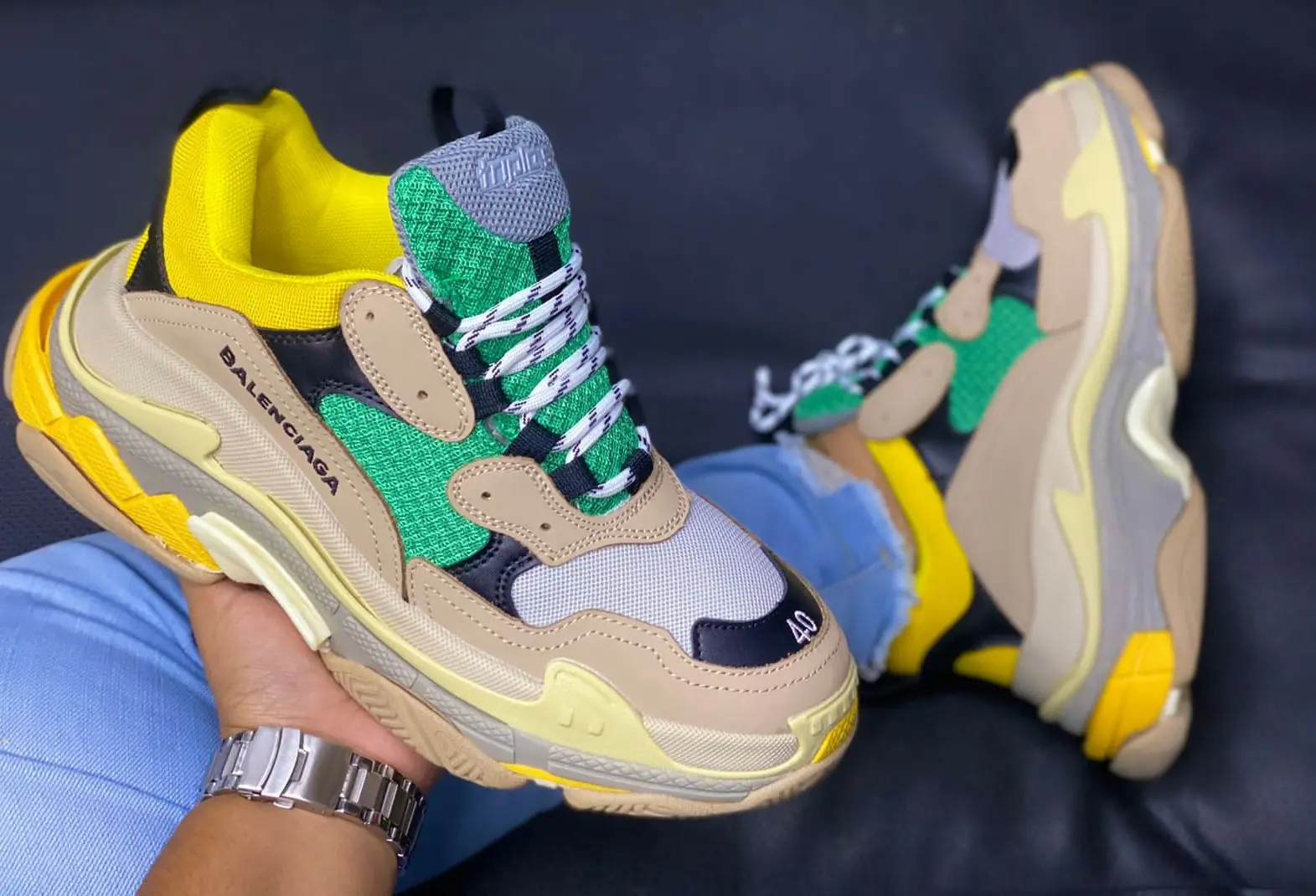 BALENCIAGA TRIPLE S UNISEX AAA 9