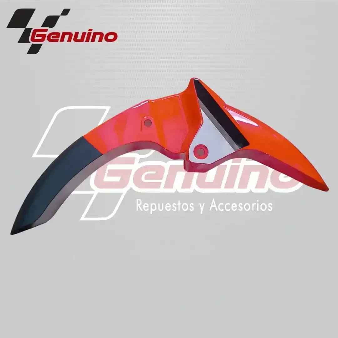 Guardafango rojo