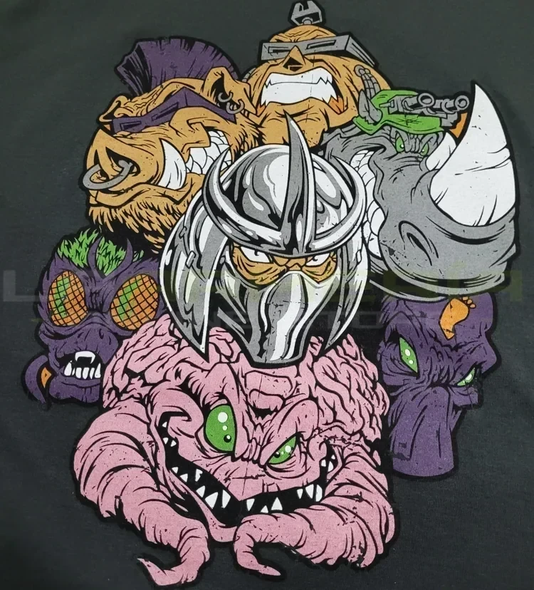 Tortugas Ninja Villanos (M-XL) 2