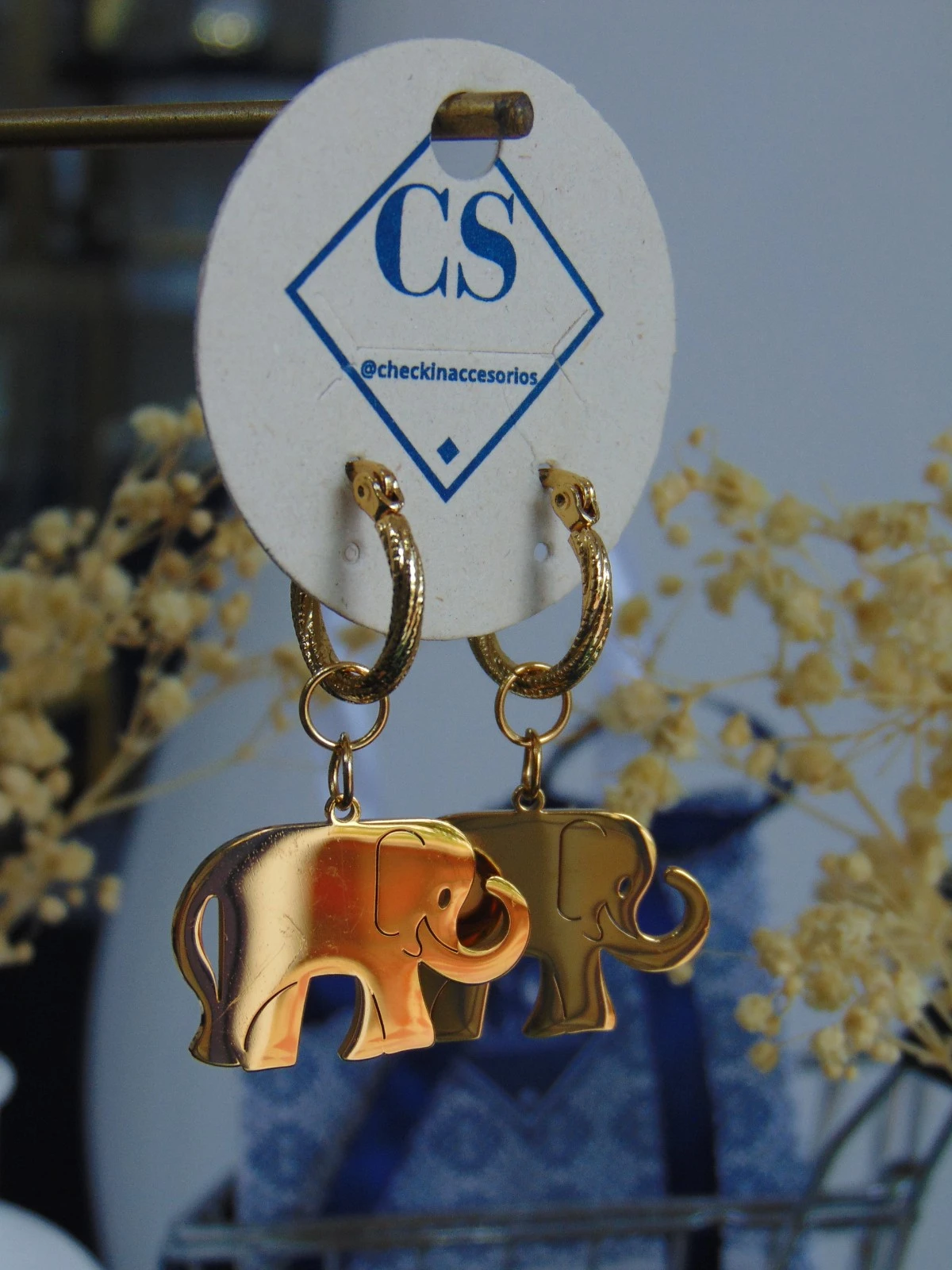 CANDONGA ACERO DOR MAXI DIJE ELEFANTE