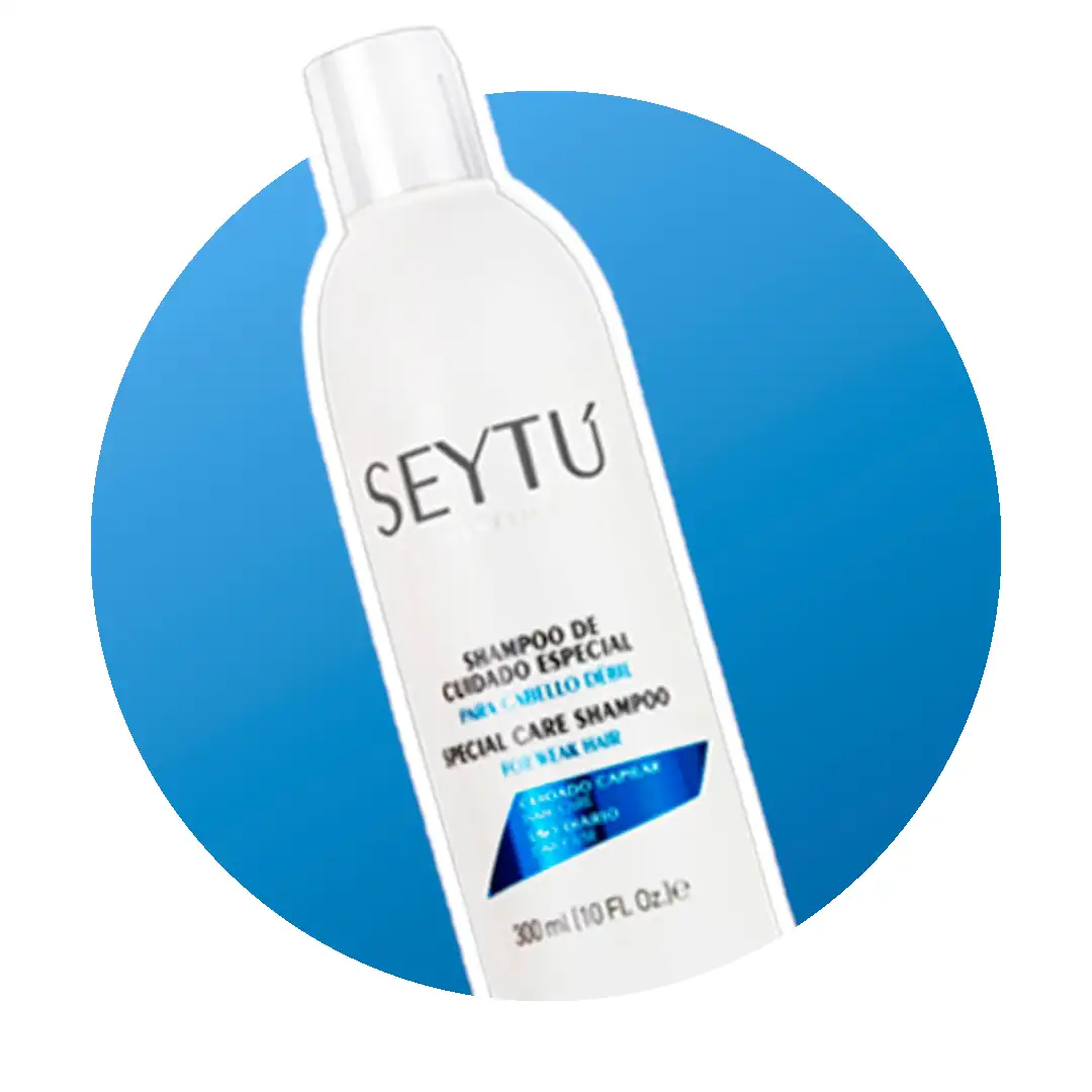 Shampoo de cuidado especial para cabello débil 