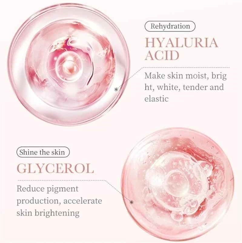 Crema Facial Rosas y Acido Hialuronico Bioaqua 🎀☺️ 3
