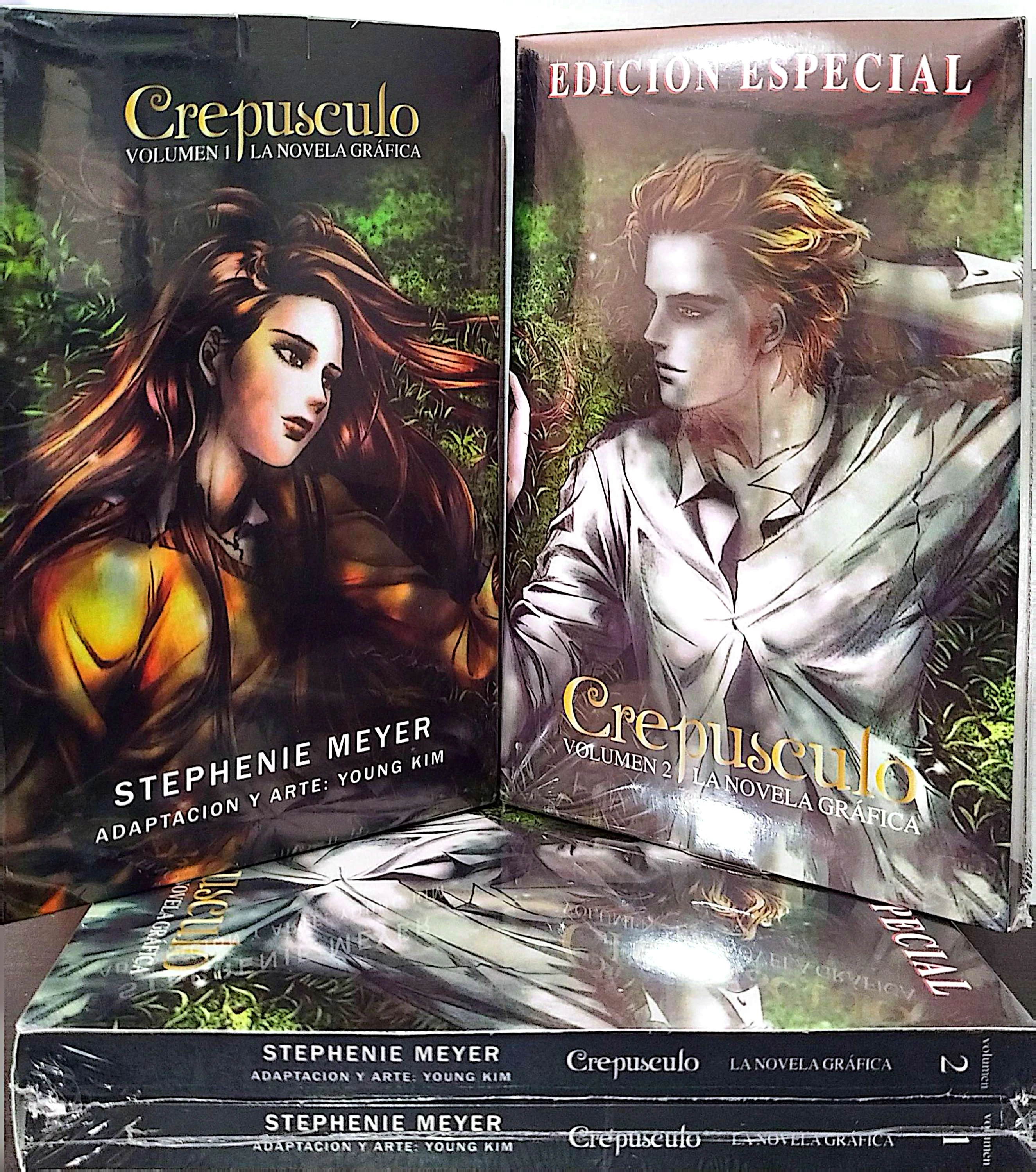 CREPUSCULO 2 TOMOS NOVELA GRAFICA 
