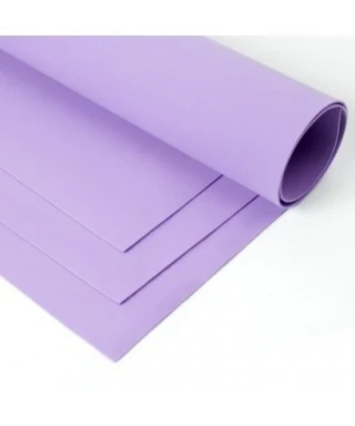 Foamy lila pliego liso 75x90