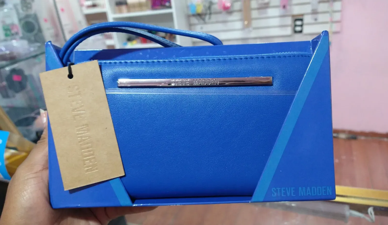 Cartera steve madden azul 3