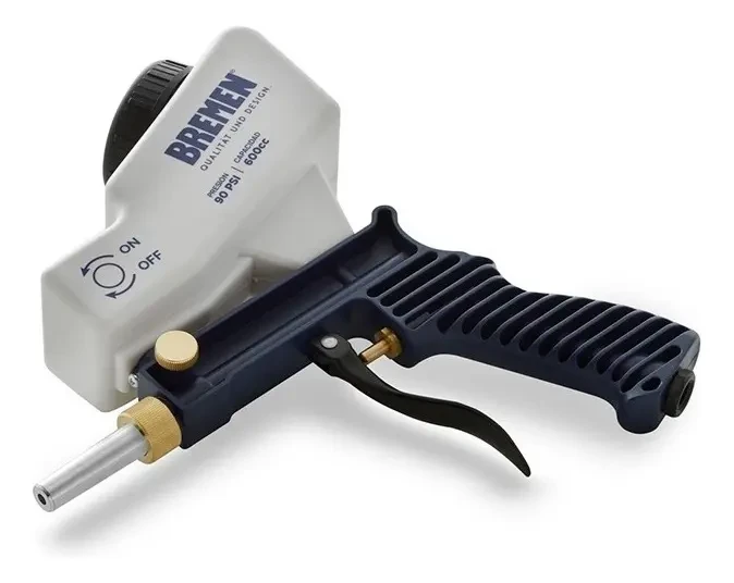 Pistola Arenadora Gravedad Neumatica Bremen Cuerpo Metalico 2