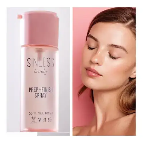 Prep + Finish Primer Y Fijador De Maquillaje Sinless Beauty 4