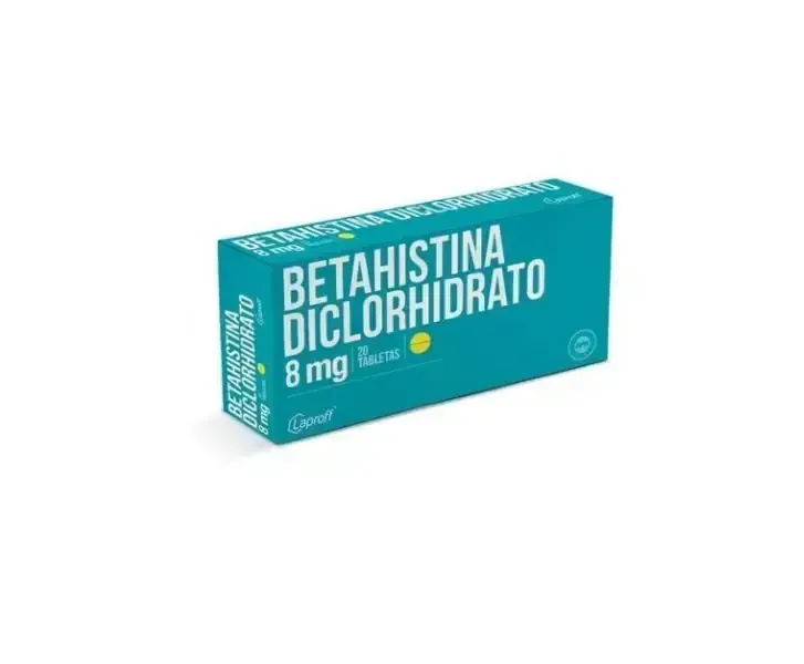 BETAHISTINA 8 MG X 20 TBL LAPROFF